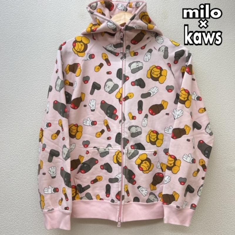 A BATHING APE kaws companionコラボ ジップパーカー www