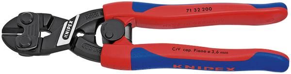 クニペックス KNIPEX 7132-200 小型クリッパー リセスツキ(SB) 7132