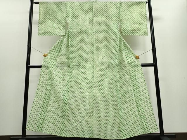 平和屋着物∴夏物 浴衣 有松鳴海絞り 蜘蛛絞り 綿 逸品 CAAW1017ng