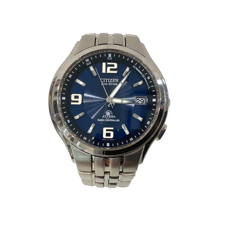 CITIZEN（シチズン）CITIZEN ATTESA Eco-Drive アテッサ エコドライブ 電波ソーラー H415-T008631 稼働品  予備コマあり【中古】KB-7964 - メルカリ