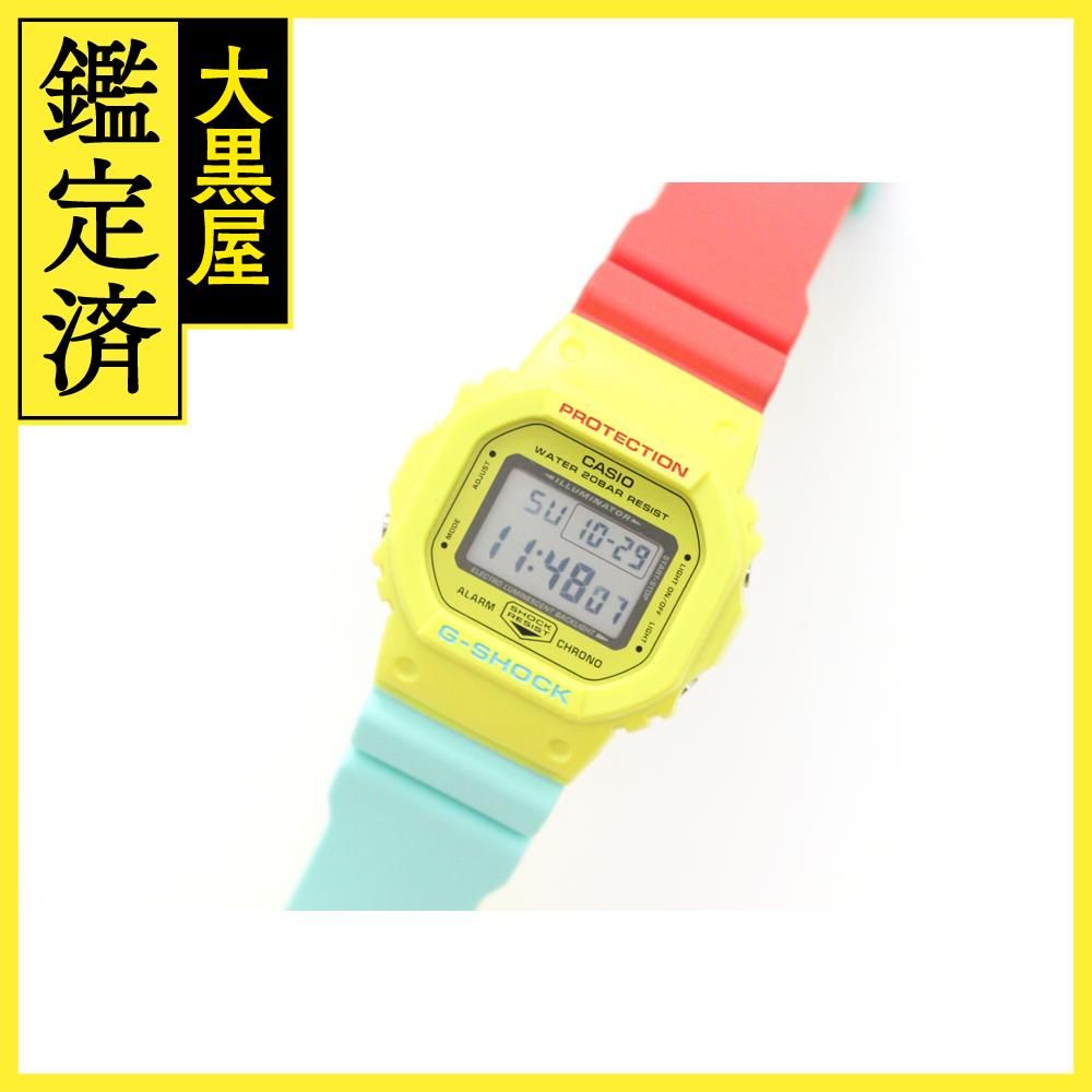 CASIO カシオ 腕時計 G-SHOCK DW-5600CMA-9JF ステンレス／樹脂 デジタル ブリージ-ラスタカラー【472】SJ