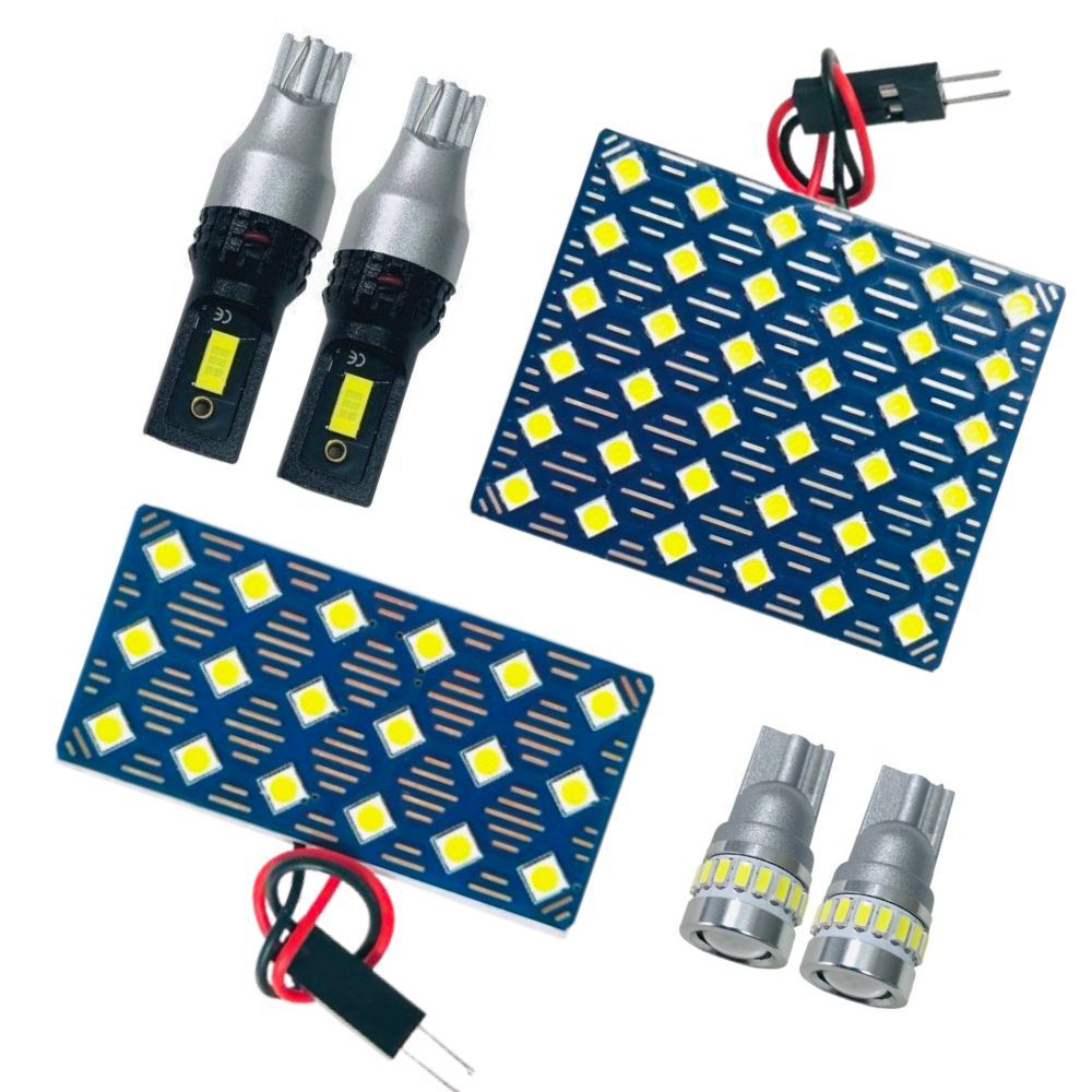 ハスラー フレアクロスオーバー 超鬼爆 新型基板 3030SMD LED ルームランプ セット 車内灯 室内灯 車検対応 パーツ マツダ ホワイト 読書灯