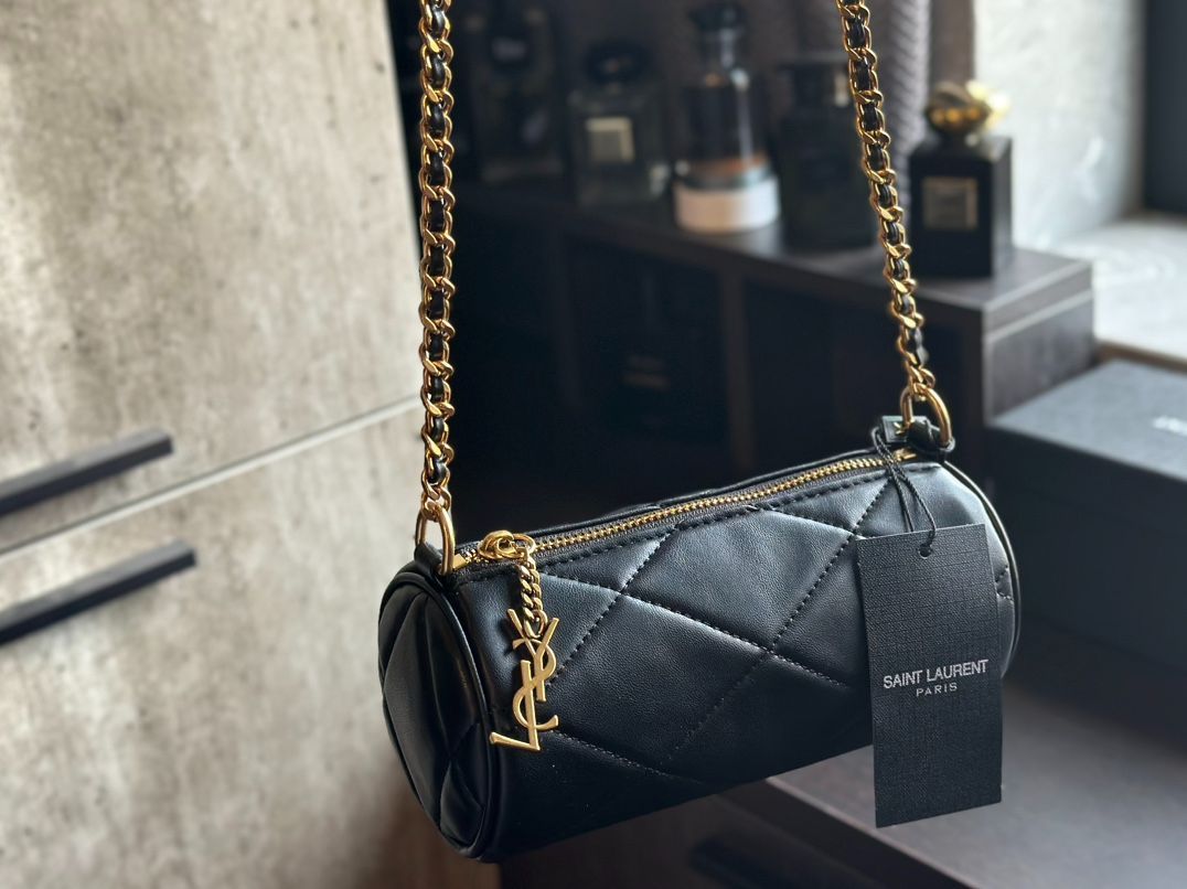 【即購入可】YSL ハンドバッグ ストラップ付き カサンドラ トップハンドル（ミニ／ボックスレザー） | Saint