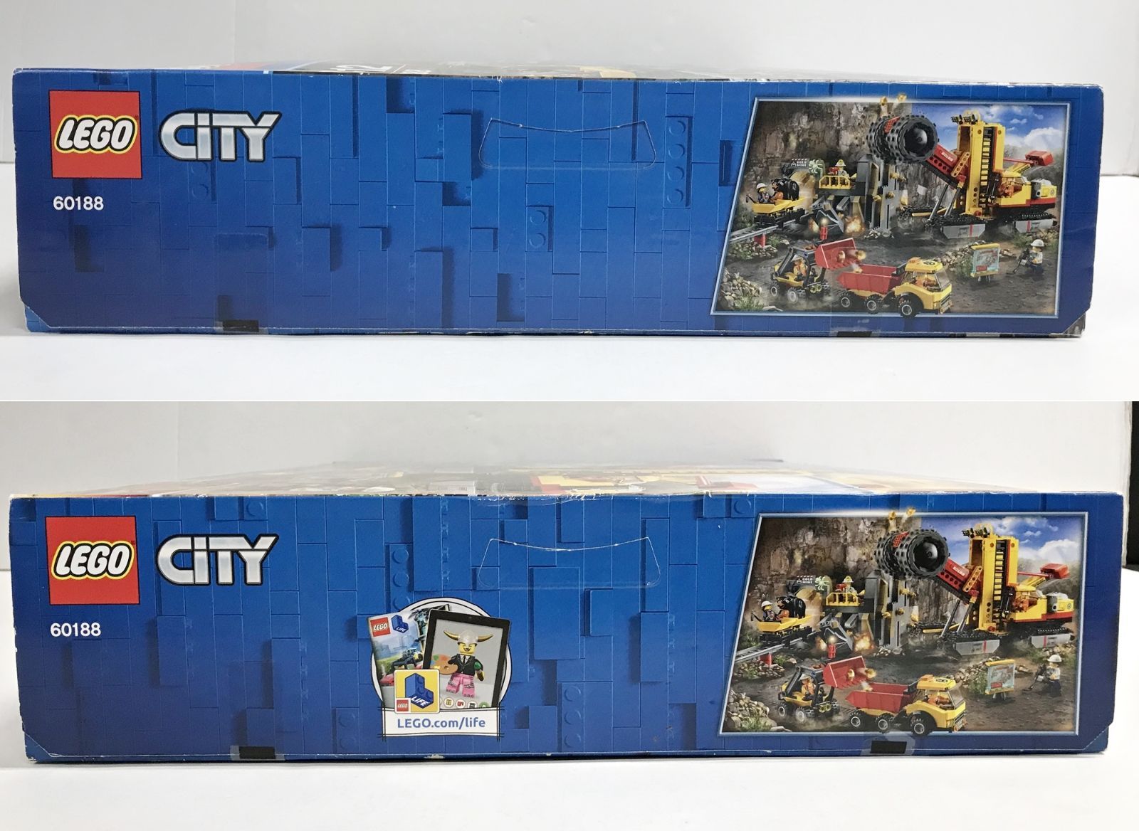  32 LEGO レゴ シティ ゴールドハント 採掘場 60188 箱イタミ有 LEGO(レゴ) ブロック玩具