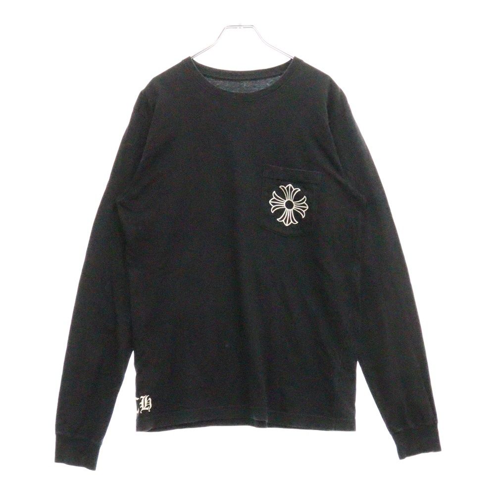 CHROME HEARTS (クロムハーツ) CH PLS L/S TEE CHプラス バック