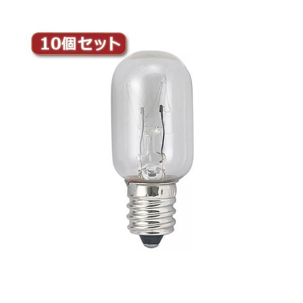まとめ YAZAWA ナツメ球 T20 E12 20W クリア10個セット T201220CX10