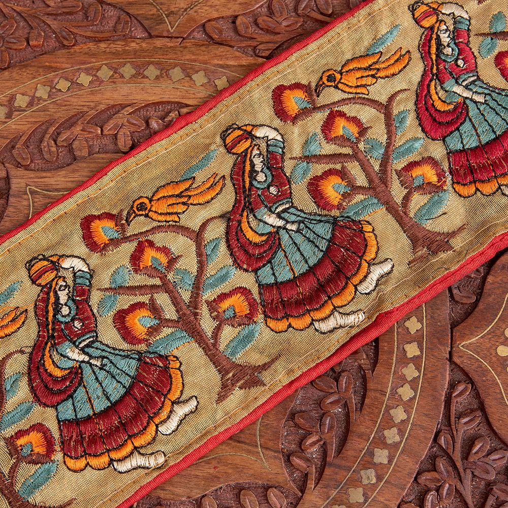 チロリアンテープ - ロール売 太幅8.5cm - 水汲み チロルテープ 手芸 チロリアンテープ 手芸用品 ゴ