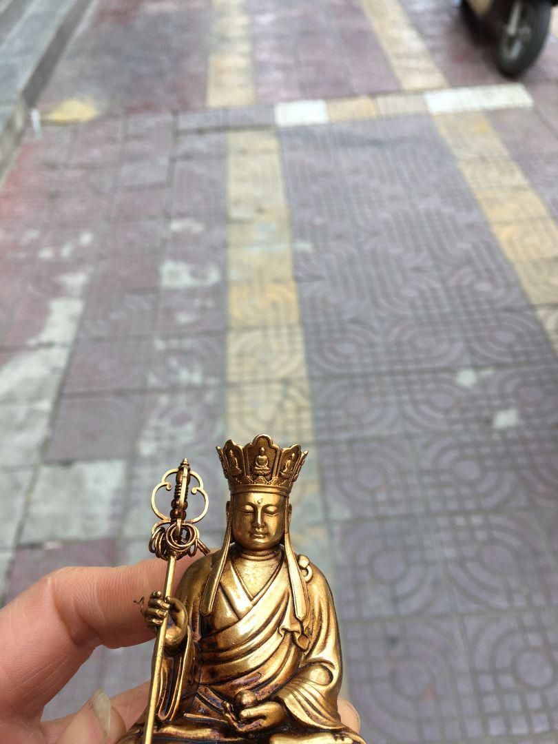地蔵 菩薩 観音 銅製 仏像 彫刻 置物 開運 風水 - メルカリ