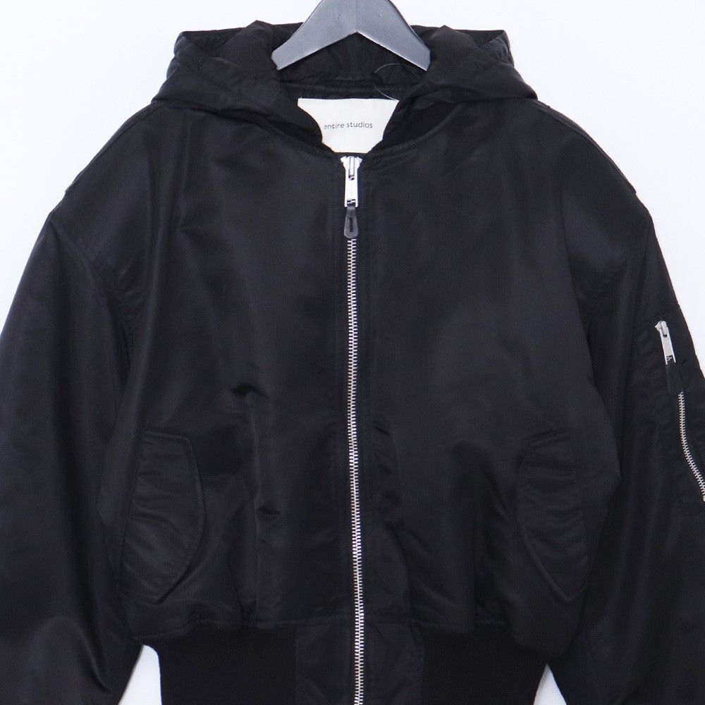 Entire Studios Men's' A-2 Bomber Jacket in Grey | LN-CC® XS ENTIRE