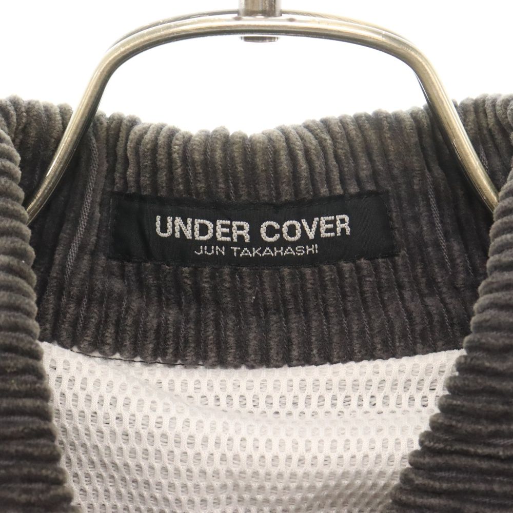 96aw UNDERCOVER 有刺鉄線柄切替ウールジャケット ワイヤー