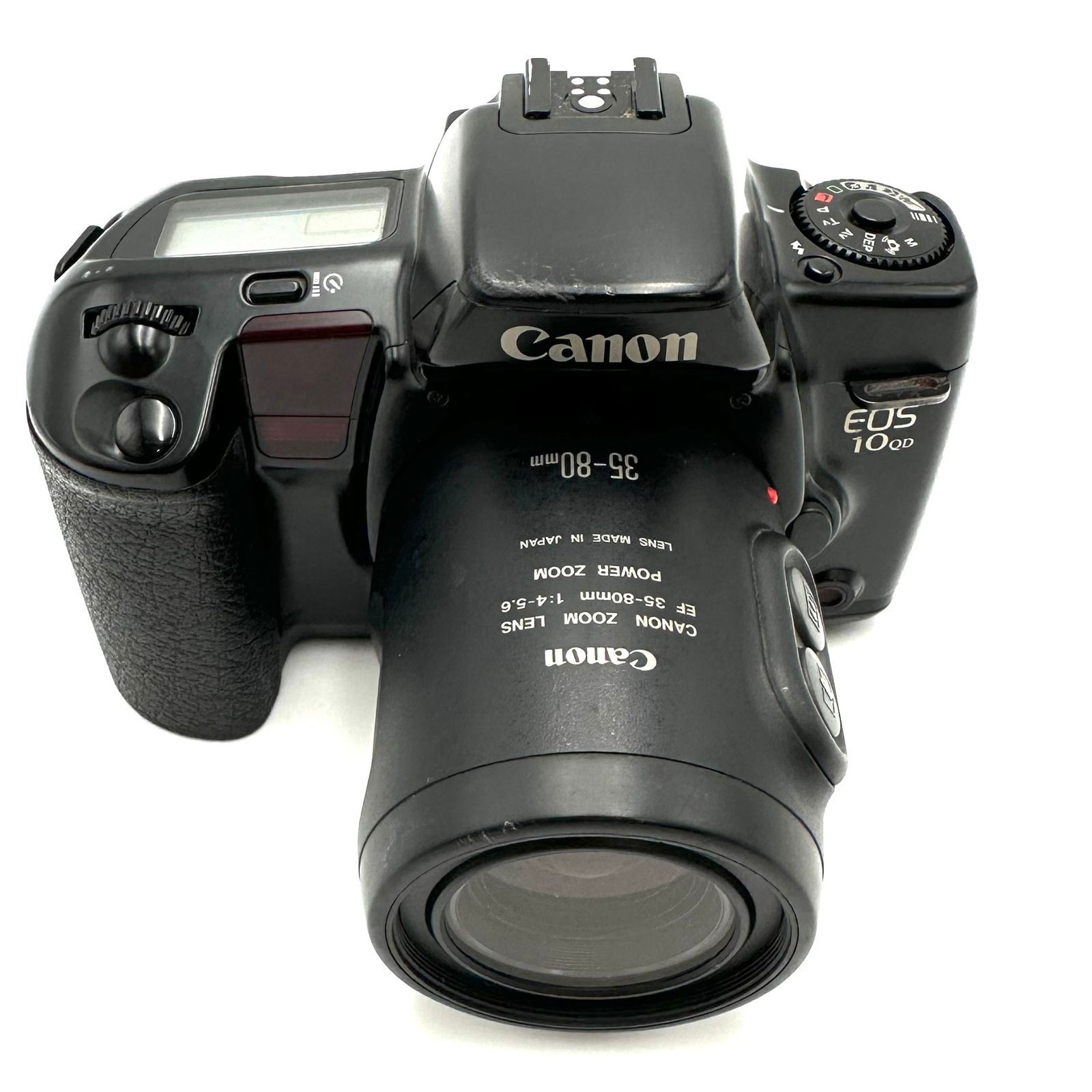 【美品】Canon　キャノン　EOS 10QD　ZOOM LENS POWER ZOOM 35-80㎜　稼働　一眼レフ　フィルムカメラ　カメラ　オールドカメラ