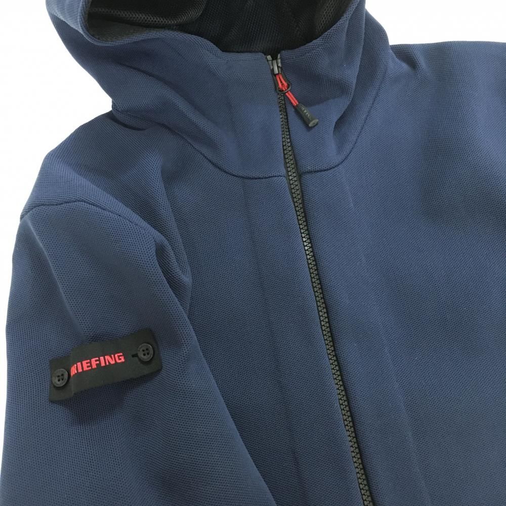 BRIEFING (ブリーフィング) ニットパーカー Mサイズ ブラック