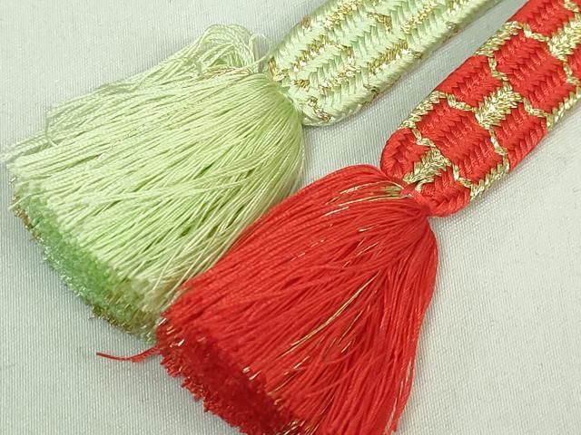 平和屋本店 上 有職組紐道明 帯締め 亀甲組 金糸 宮内庁御用 国立博物館御用 東京芸術大学御用 DZAA11361kh5