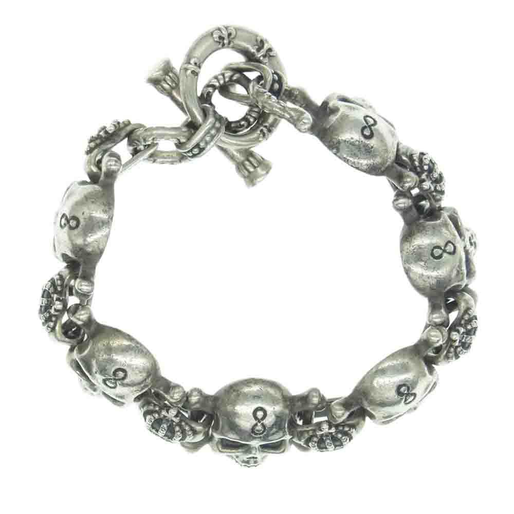 Justin Davis ジャスティンデイビス skull スカル ブレスレット