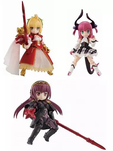 【中古】トレーディングフィギュア 全3種セット 「デスクトップアーミー Fate/Grand Order 第2弾」