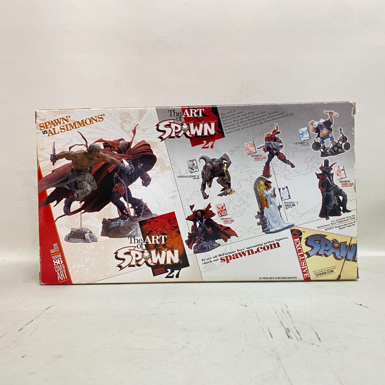 浜館29-1101 店舗併売品 The Art of Spawn Series 27 スポーン シリーズ27 スポーンVSアルシモンズ 品 STEELWINDOWSANDDOORS_COM