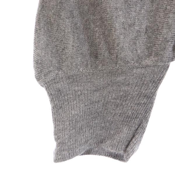 ランバンオンブルー ニット グレー 38 ランバンオンブルー ニット