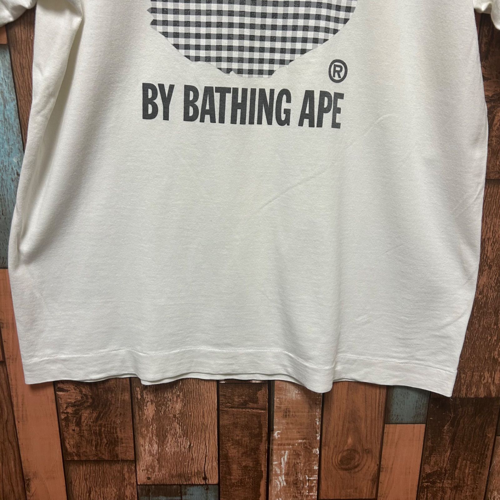 ヴィンテージ　A BATHING APE　アベイシングエイプ　初期タグ　Tシャツ 初期 旧タグA BATHING APE® アベイシングエイプ プリントTシャツ