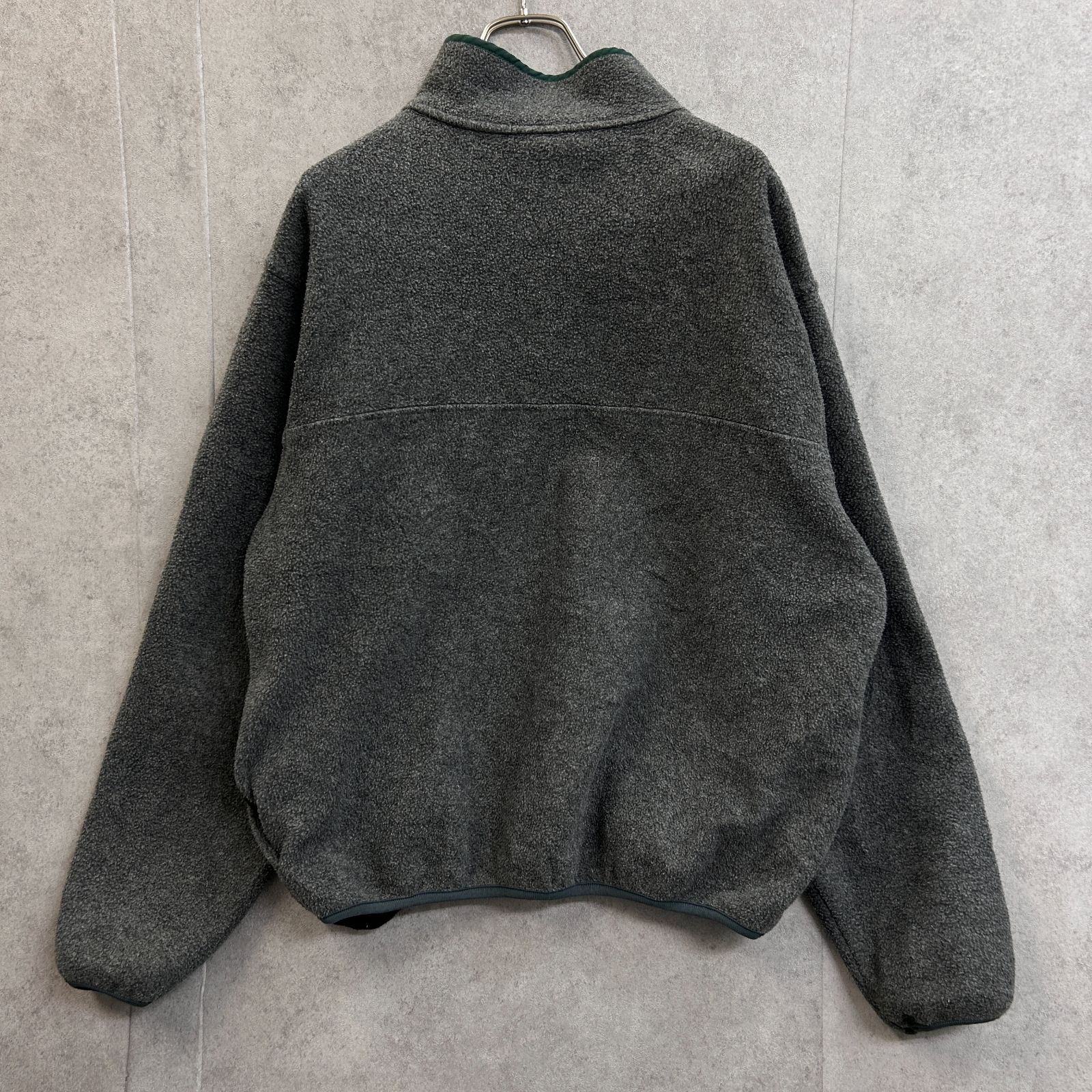 USA製 LANDS' END ランズエンド スナップT アウター フリース
