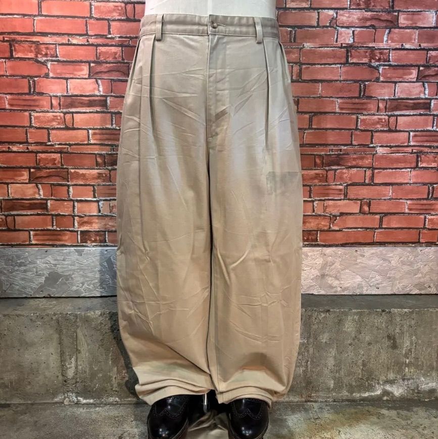 古着 90s polo ラルフローレン チノパン アメトラ ワイド