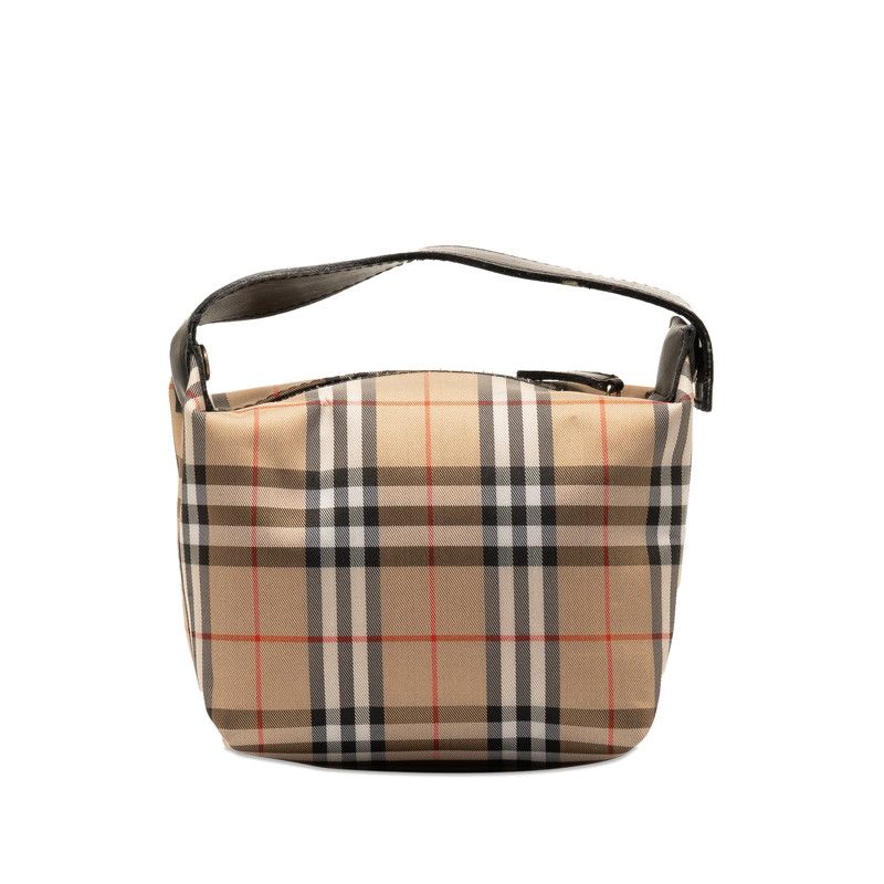 美品！BURBERRY バーバリー アクセサリーポーチ ノバチェック