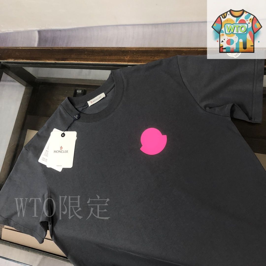 MONCLER 2025年製 フェードアウト錯覚ロゴ Tシャツ 美品 今日特価】MONCLER 2025 COUPLE LOGO TEE - メルカリ