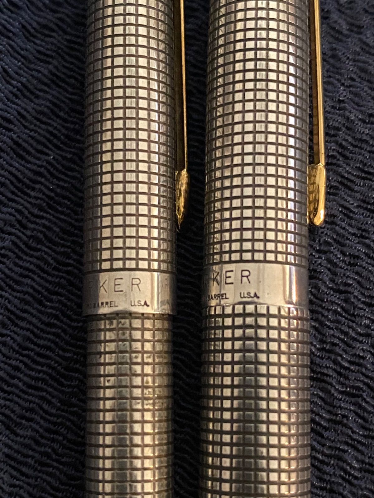 万年筆&ボールペン】PARKER 75 パーカー75 万年筆&ボールペン セット