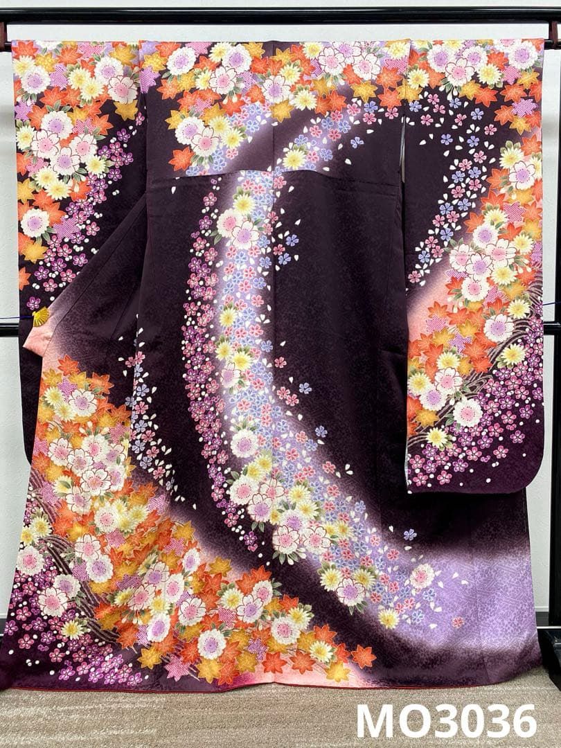 振袖 豪華 ラメ刺繍 紋意匠 身丈164cm - メルカリ