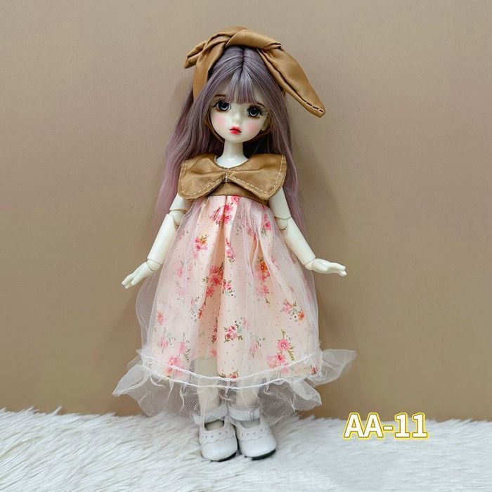 bjd 人形本体30cm サロペット 即購入OK 人形服 BJDドール用服