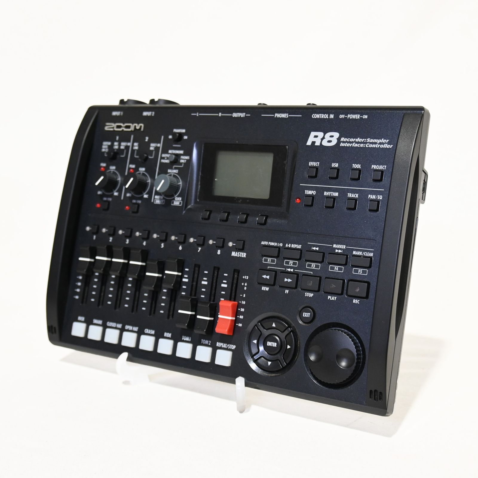 ○ ZOOM R8 マルチトラックレコーダー＋ FS 01フットスイッチ
