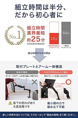 SHOPPINGALL 【 組立時間は半分 】 カナダが愛した初心者用 モニタ