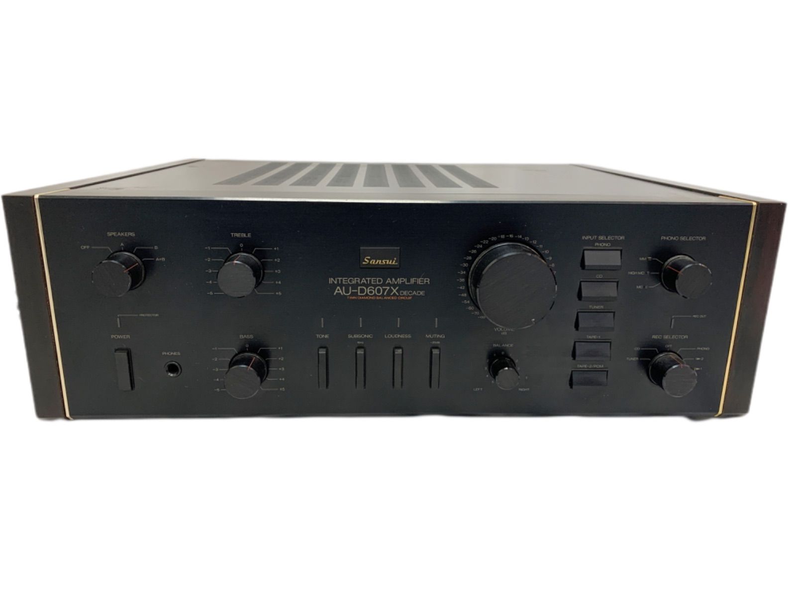 良質良質サンスイ Sansui AU-D607X アンプ | blog.connectparts.com.br