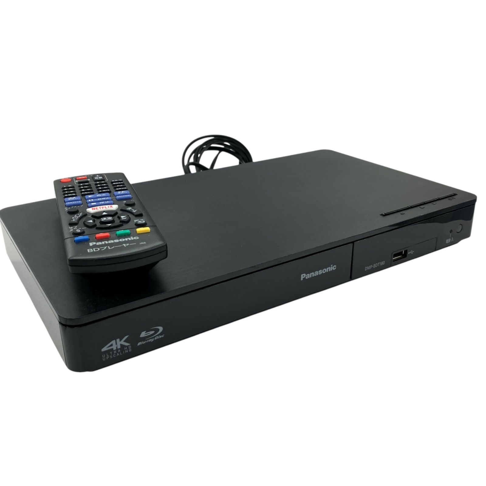 186000 現状品 anasonic パナソニック ブルーレイディスクプレーヤー Blu-ray DMP-BDT180