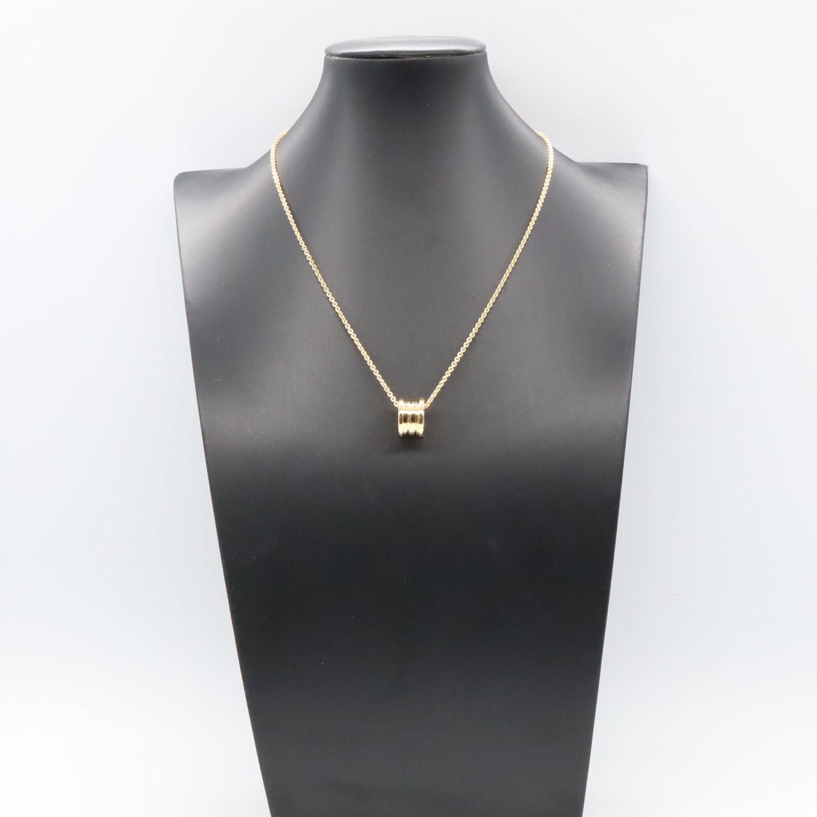 ブルガリ BVLGARI ネックレス B-zero1 ビーゼロワン ネックレス 首回  