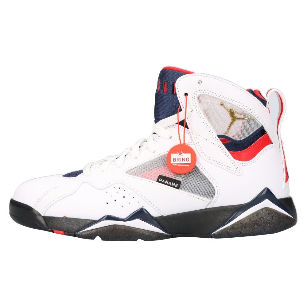 NIKE (ナイキ) ×PSG AIR JORDAN7 RETRO BCFC パリサンジェルマン エアジョーダン7 レトロ ハイカットスニーカー ホワイト CZ0789‐105 US9/27cm