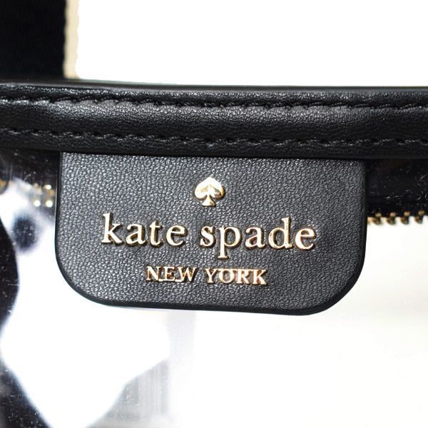 ケイトスペード バッグ katespade スケルトン シースルー ポーチ付き 
