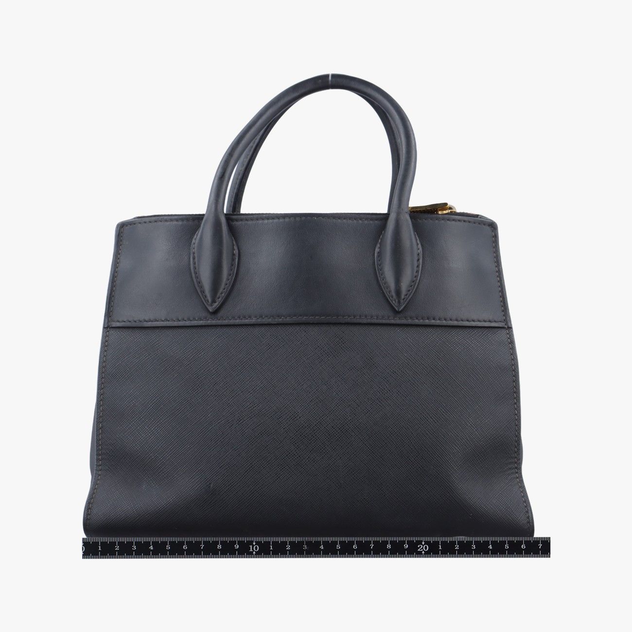 プラダPradaパラディグムブラックサフィアーノレザー1BA1037 3