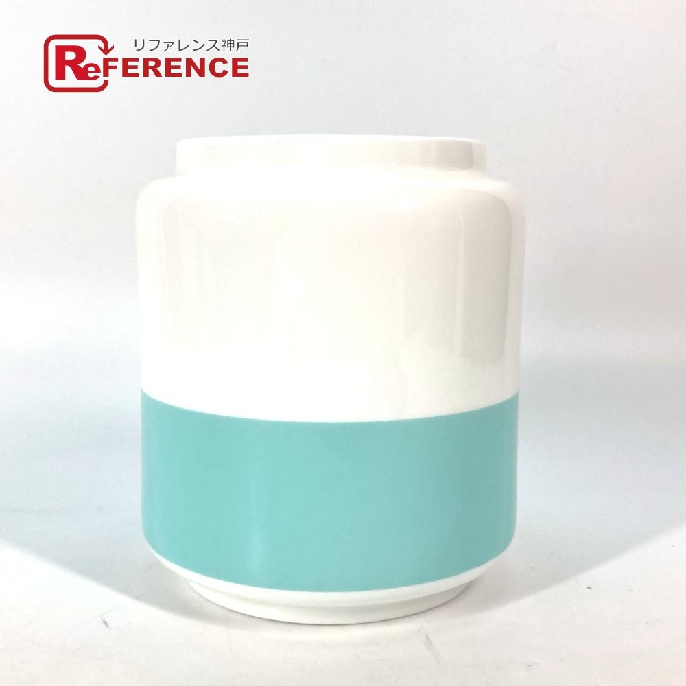 TIFFANY&Co. ティファニー 花瓶 カラーブロック 陶器 - メルカリ