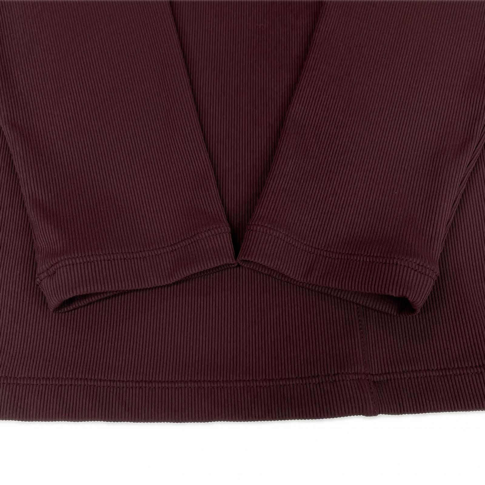 レディース エスワイサーティトゥバイスィートイヤーズ SY32 by SWEET YEARS 長袖シャツ L バーガンディ モックネック LLC-HASEGAWATOSO_COM