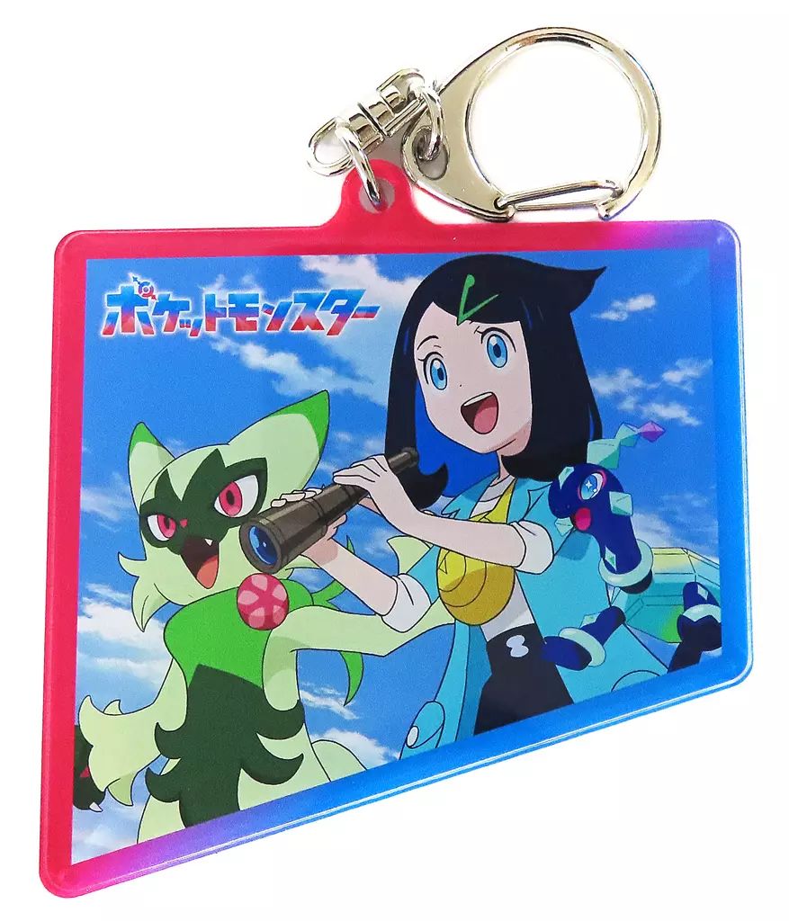 中古】キーホルダー リコ＆ニャローテ＆テラパゴス アクリル