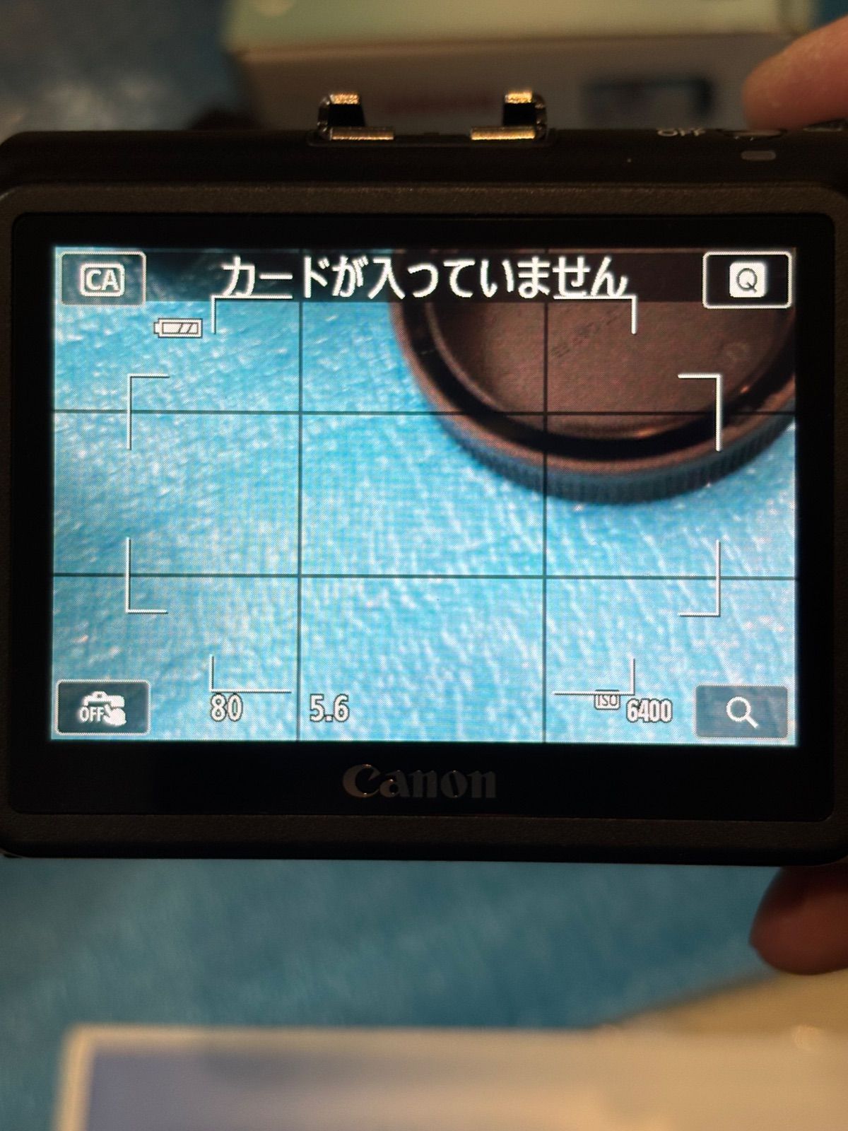 レンズ付き キャノン