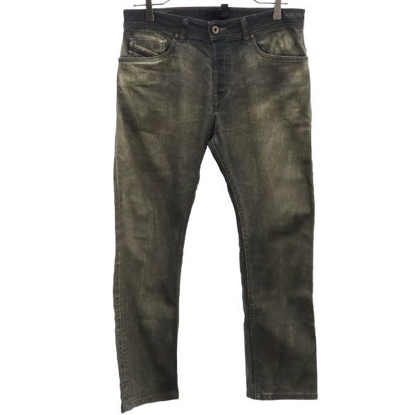 新品DIESEL BLACK GOLDカラーデニムジーンズW28ディーゼル - デニム