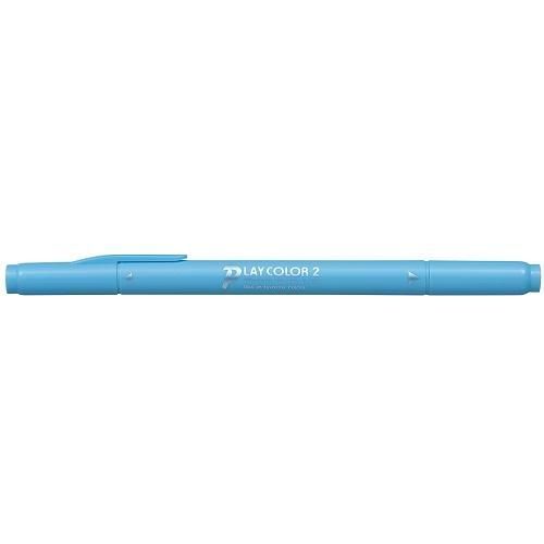 まとめ トンボ鉛筆 プレイカラー2 空色 WS-TP73 ×100セット