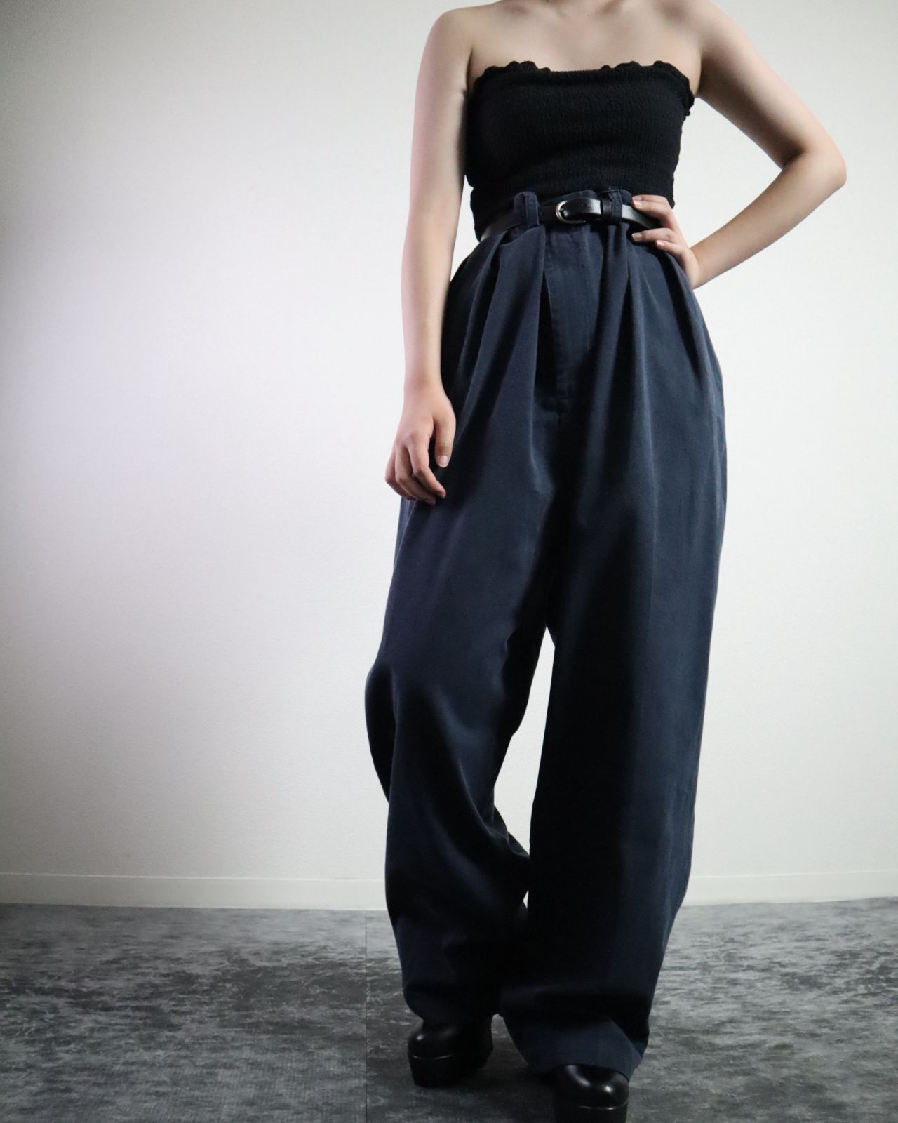 90s polo ralph lauren ANDREW 2タック ワイドチノ 1990s Polo by Ralph Lauren ANDREW PANT 2tuck wide classic