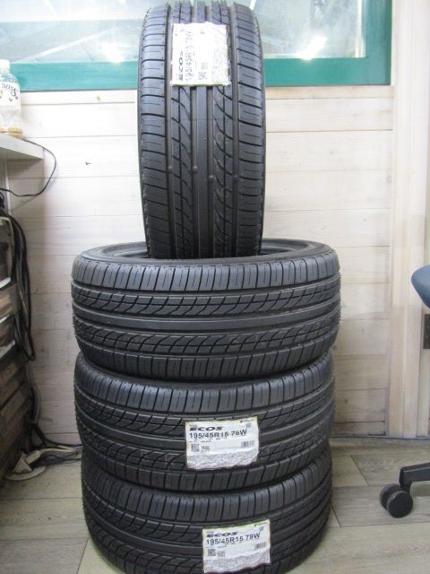 ヨコハマタイヤの新品4本販売】ヨコハマ DNAエコス ES300 195/45R15 2019年製（港北店） - 新販売センター