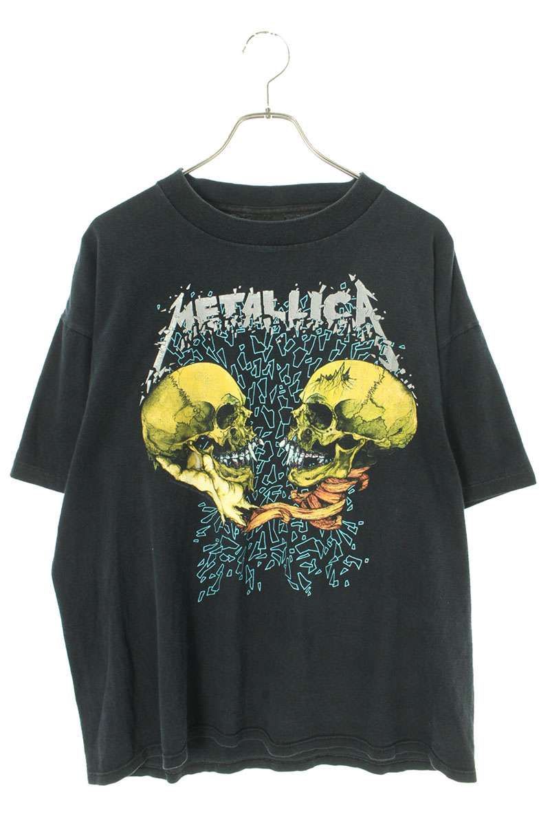 ヴィンテージ 90s METALLICA/メタリカ 91年製 パスヘッド バンドTシャツ メンズ XL - メルカリ