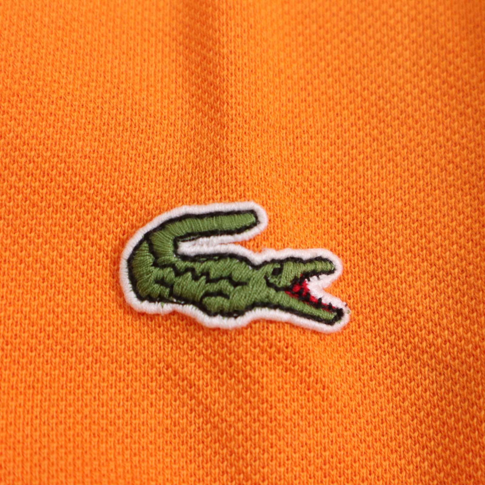 ★タグ付き新品★ LACOSTE ラコステ ポロシャツ ロゴ 半袖 鹿の子 LACOSTE - 新品タグ付 ラコステ 銀ワニ ストレッチ鹿の子
