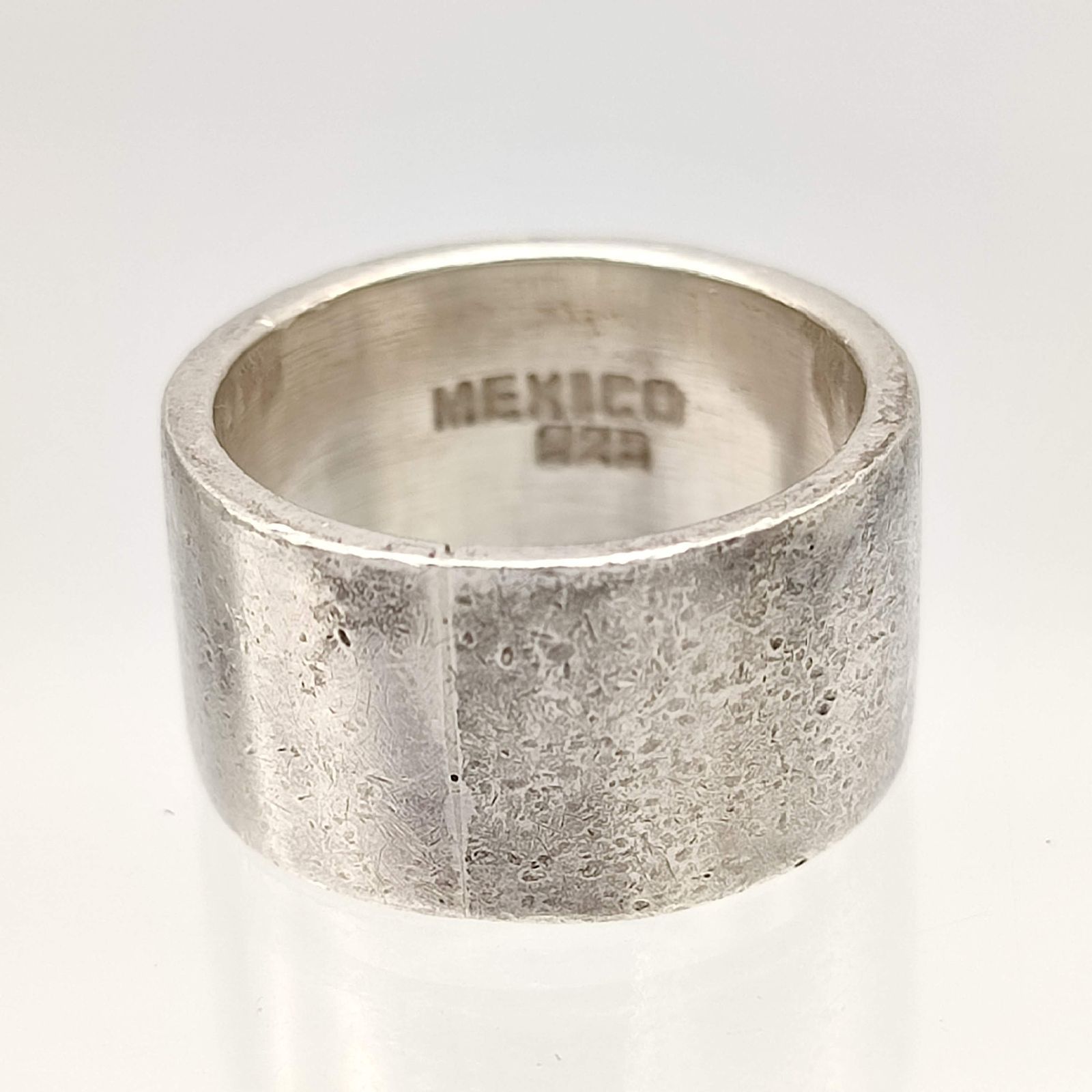 ビンテージ 925 シルバー製 メキシカン プレーン トライアングル バングル メキシコ ジュエリー メンズリング シルバー925刻印 プレーン メキシカンアクセサリー