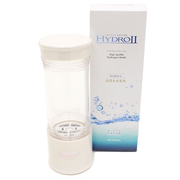 HIRO ポータブル水素生成器 HYDRO II 毎日飲める良質な水素水 HB-DF001 