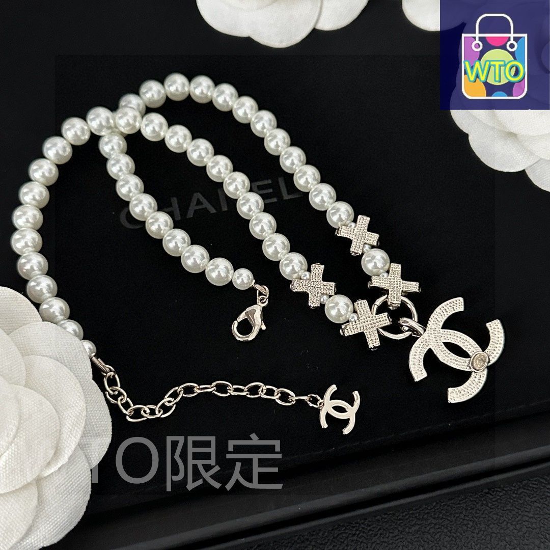 今日特価】CHANEL ヴィンテージ アルファベット ネックレス